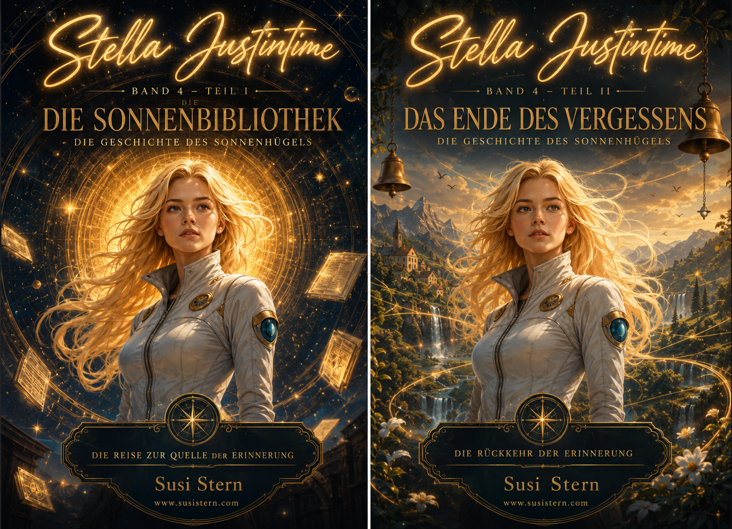 Band 4 Teil I Die Sonnenbibliothek und Teil II Das Ende des Vergessens